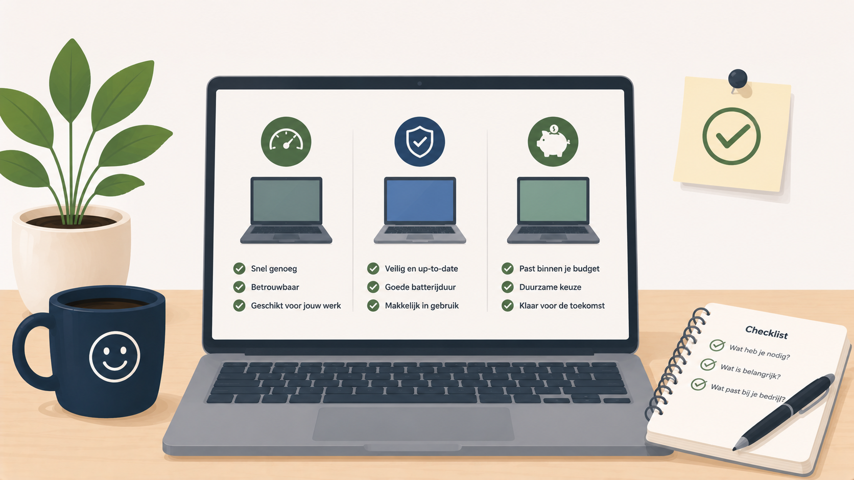 Nieuwe laptop voor je werk: waar let je op als ondernemer?