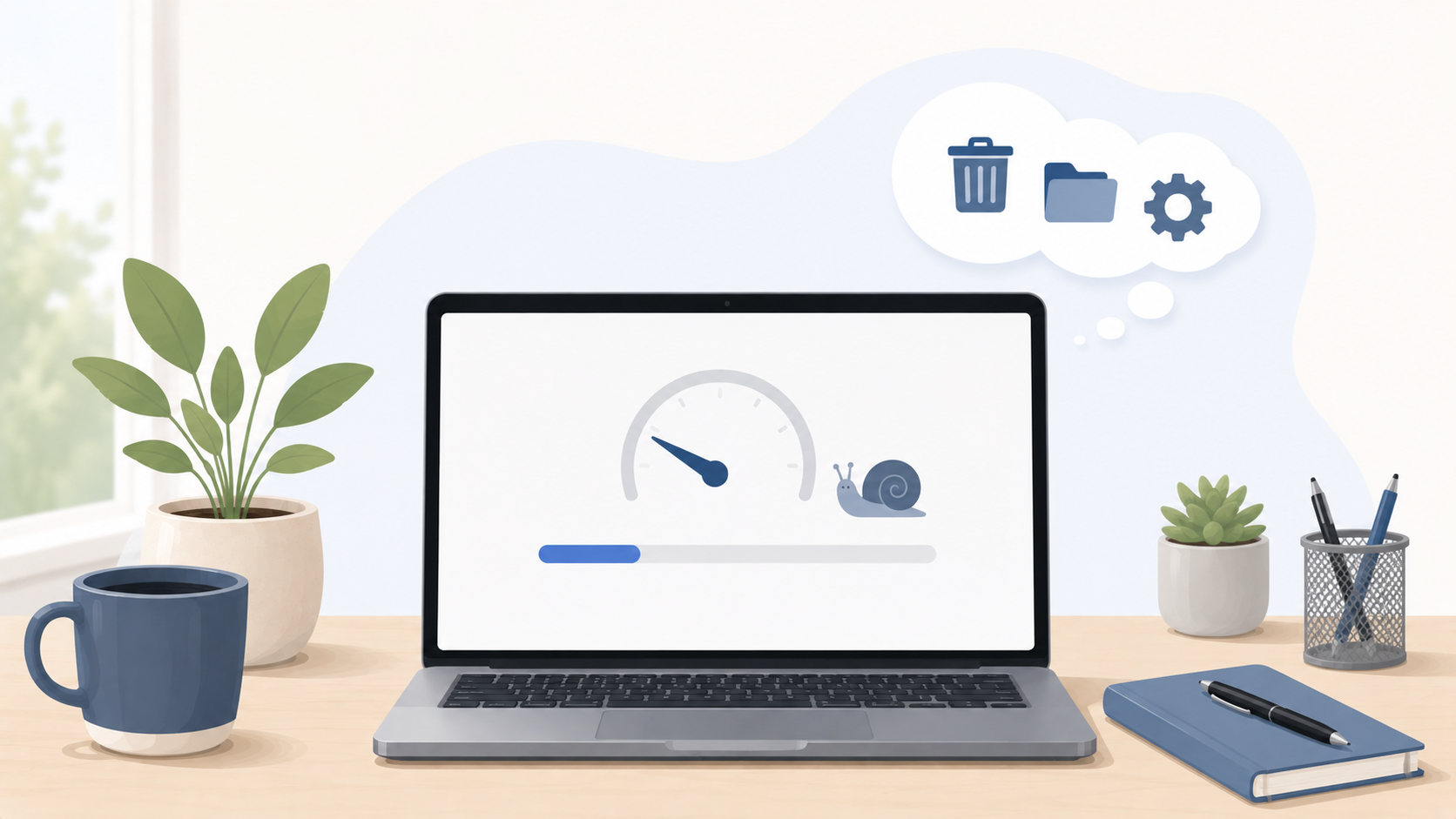 Waarom wordt mijn computer steeds trager?